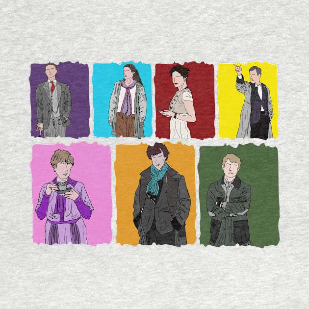 Sherlock & Friends by albdesigns